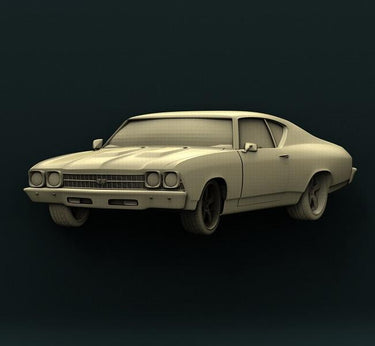 CAR 3D STL 3DWave